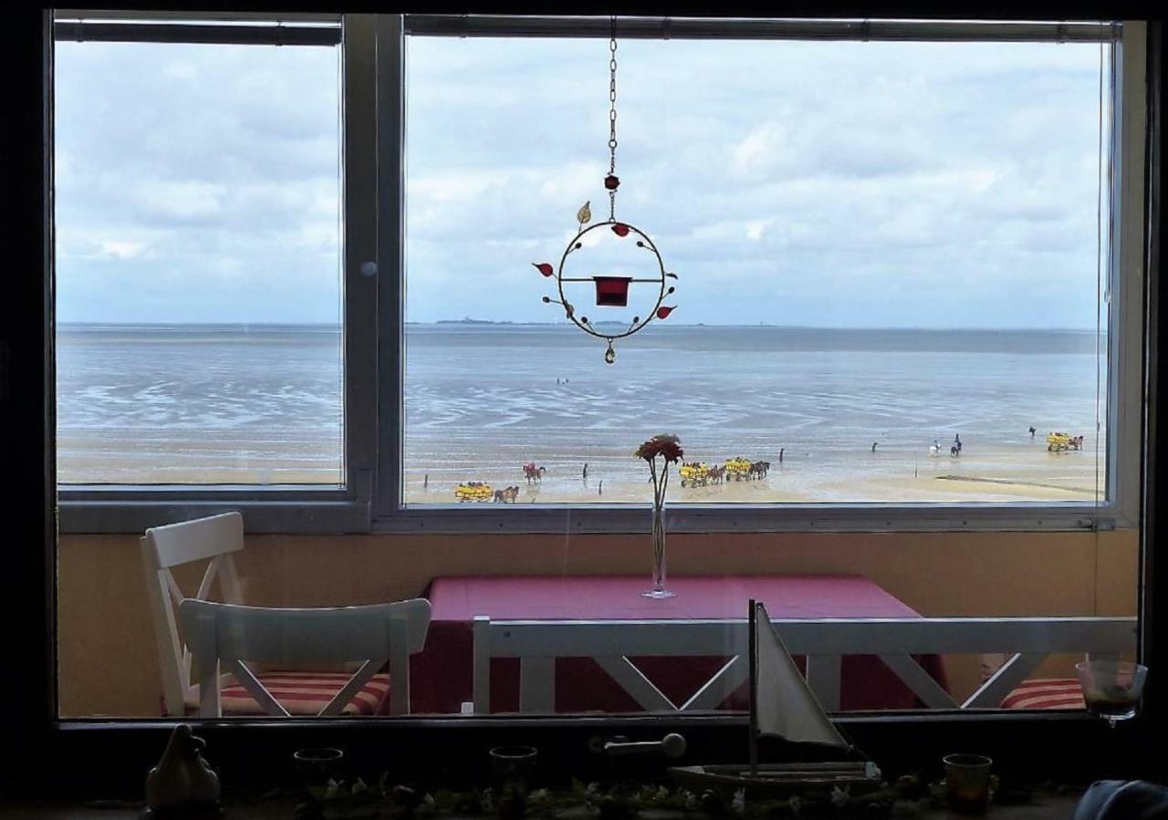 Am Sahlenburgerstrand Whg 31 Seesicht Cuxhaven Exterior photo